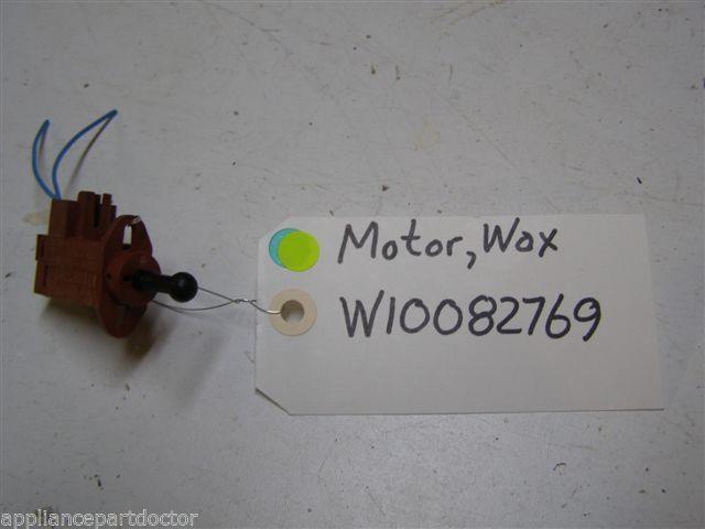 KITCHEN AID DISHWASHER W10082769 WAX MOTOR USED PART ASSEMBLY KITCHEN AID DISHWASHER W10082769 WAX MOTOR USED PART ASSEMBLY